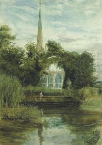 Holy Trinity Church, Stratford-on-avon by John William Inchbold