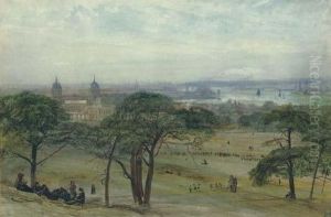 A View Of Greenwich With The Naval Hospital, London
