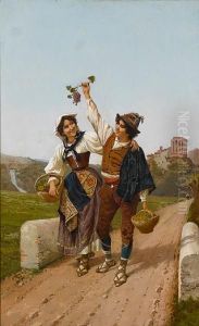 On The Road To The Market by Filippo Indoni