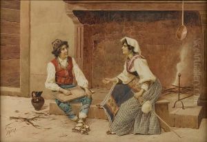 At The Hearthside by Filippo Indoni