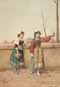 Two Peasant Girls