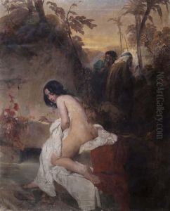 La Casta Susanna by Domenico Induno