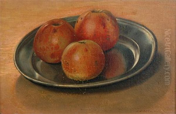 Apples On A Dish - view 1