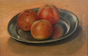Apples On A Dish by Jan Ingenhoes