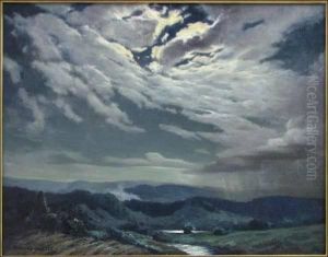 Moonlight Over The Smokies by Rudolph F. Ingerle