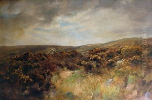 Moorland Landscape by James Johnstone Inglis