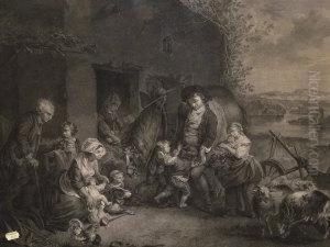 Le Retour Du Laboureur by Francois R. Ingouf