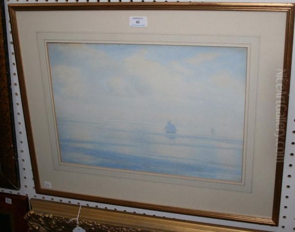 Seascape With Sailing Vessels - view 1