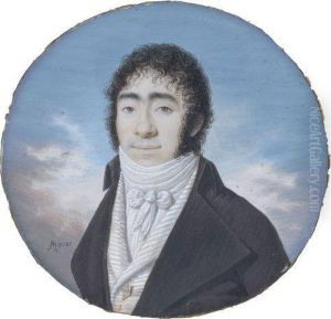 Portrait D'homme by Jean Auguste Dominique Ingres