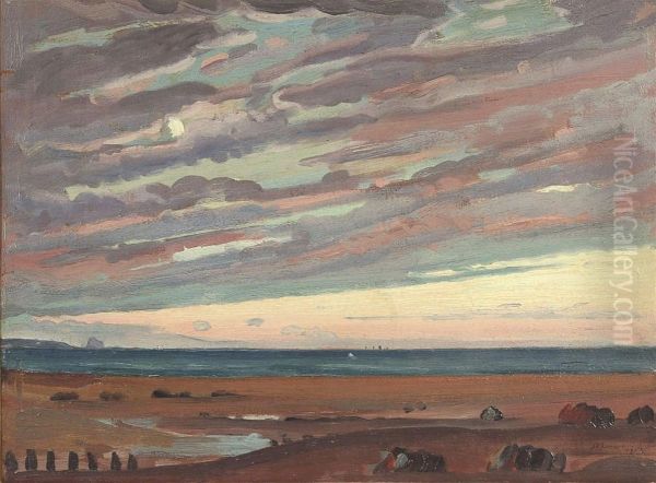 Sea At Sunset - view 1
