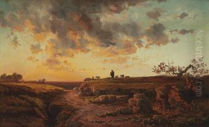 The Goat Herder by George Inness