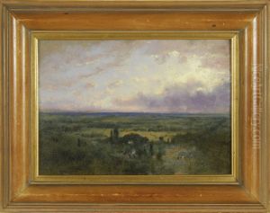 Sunset Coastal Landscape by George Inness Jnr.