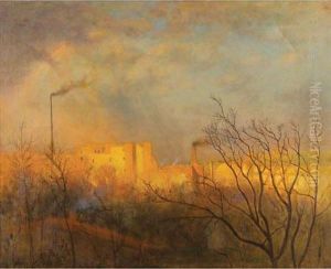From My Studio Window: Paris by George Inness Jnr.
