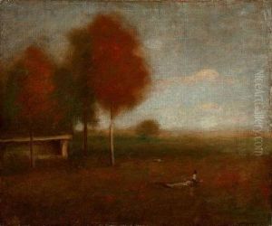 Autumn Afternoon, Indian Summer by George Inness Jnr.