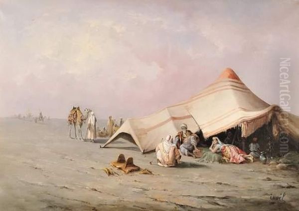 Halte Bedouine Dans Le Desert - view 1