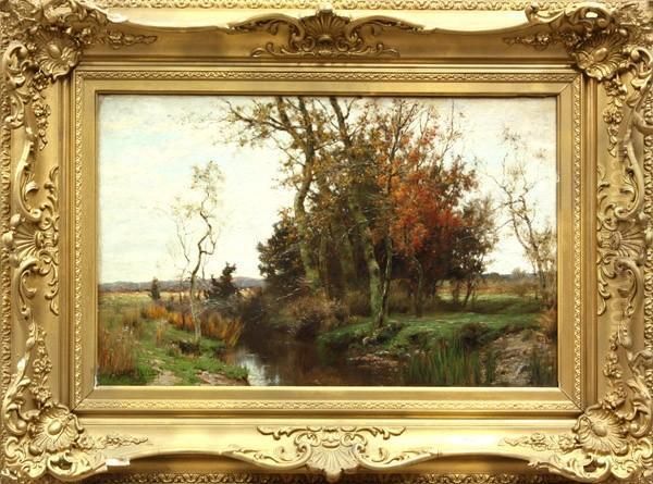 Connecticut Autumn Landscape - view 1