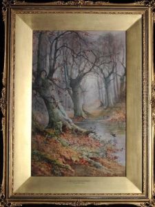 "a Haunt Of The Wild Duck" - A River Landscape