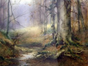 Wooded Glen by Thomas Tayler Ireland