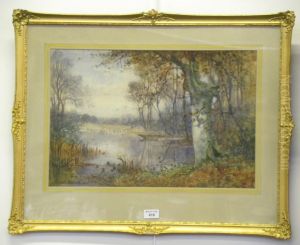 Landscape With Silverbirches by Thomas Tayler Ireland