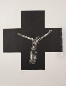 Crucifixion by Paul Iribe
