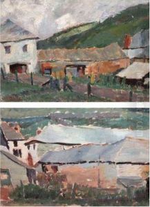Studies Of Farmsteads by Greville Irwin