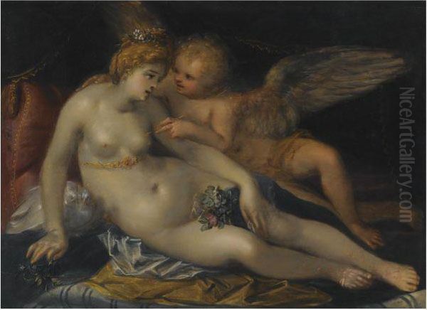 Venus And Cupid - view 1