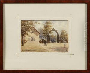 Gamla Djurgardsentren by Johan Fredrik Isberg