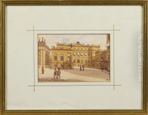 Riddarhustorget Radhuset by Johan Fredrik Isberg