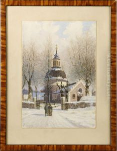 Solna Kyrka by Johan Fredrik Isberg