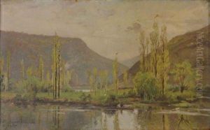 Paysage Du Doubs by Emile Isembart