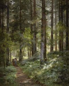 Sous Bois by Marie-Victor Emile Isenbart