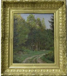 Paysanne A L'oree De Laforet