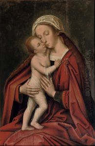 The Virgin And Child by Adriaen Isenbrandt (Ysenbrandt)