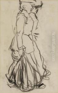 Two Elegant Women Out For A Stroll Two Elegant Women Out For A Stroll