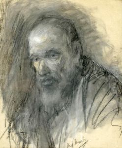 Religious Figure by Jozef Israels