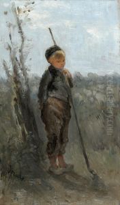 The Little Shepherd by Jozef Israels