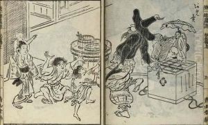 Itcho Gafu by Hanabusa Itcho