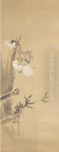 Kakemono by Hanabusa Itcho