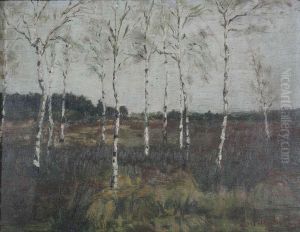 Berken Op De Heide by Carl Itschert