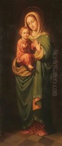 The Madonna And Child by Franz Ittenbach