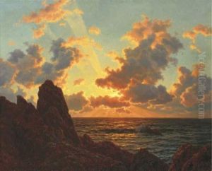 Sunset At Sea