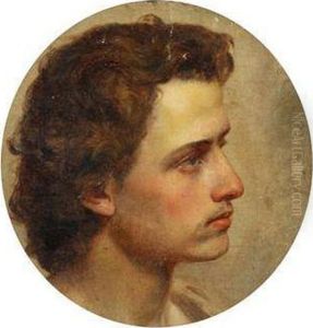 A Study Of A Male Head