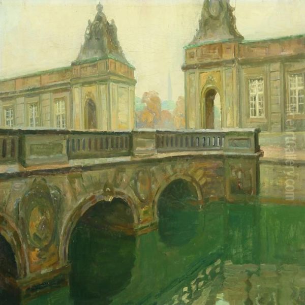 Scenery From The Marble Bridge, Copenhagen - view 1