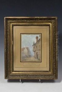 Brume Matinale - Vieux Logis by Francois Louis Thomas Francia