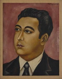Retrato De Roberto Guzman Araujo by Maria Izquierdo