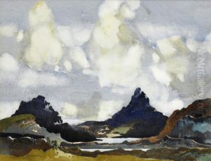 Evening Loch Lurgain by Kenneth J Cuthbertson