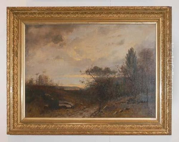 Autumn Landscape With Hunter. - view 1