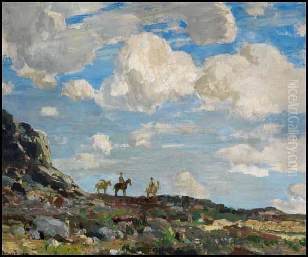 Cowboys On A Ridge - view 1