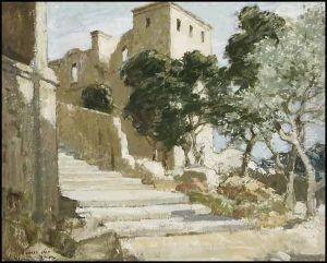 European Scene by Richard Jack