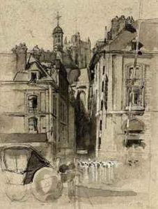 View Of Dieppe by Francis Ernest Jackson